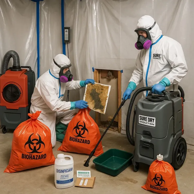 Contaminated Water Handling Protocols process in Mora, NM