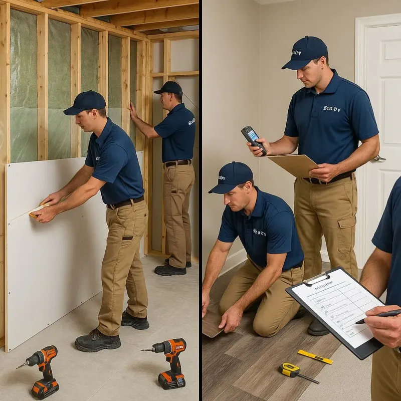 Repairs and Reconstruction process in Mora, NM
